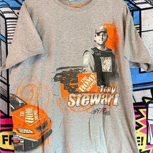 Tony Stewart Home Depot Graphic T-Shirt - Gray